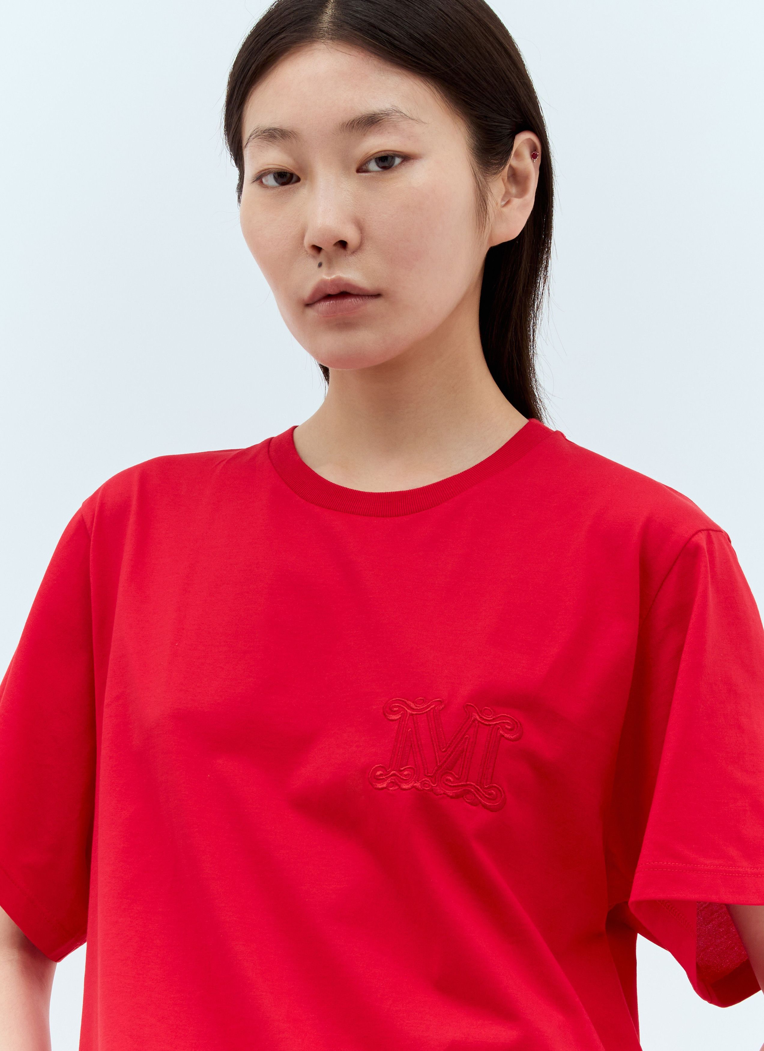 Max Mara Logo Embroidery T-Shirt Size S / US 4 / IT 40 - 4 Thumbnail
