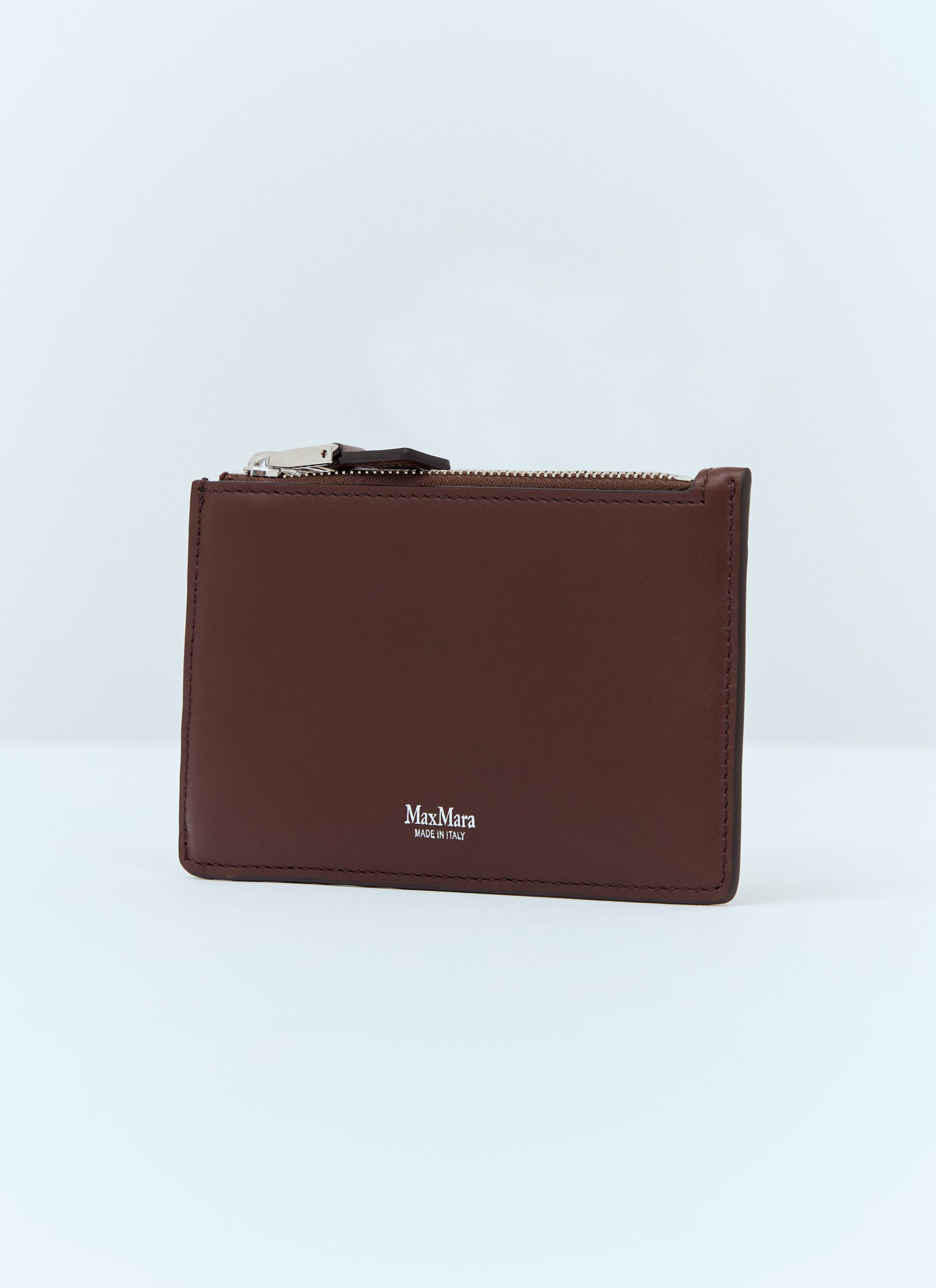 Max Mara Logo Embossed Cardholder Size ONE SIZE - 3 Thumbnail