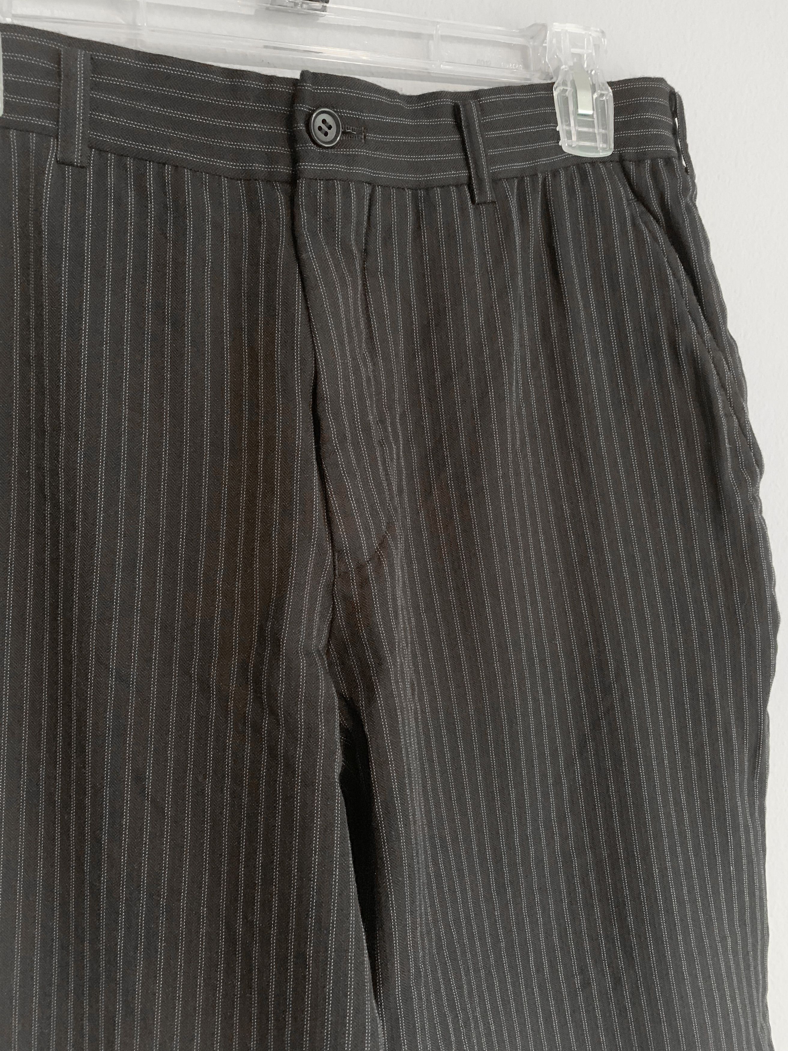 Comme des Garcons Homme Plus *Extremely Rare* Black Striped Trousers Size US 30 / EU 46 - 2 Thumbnail