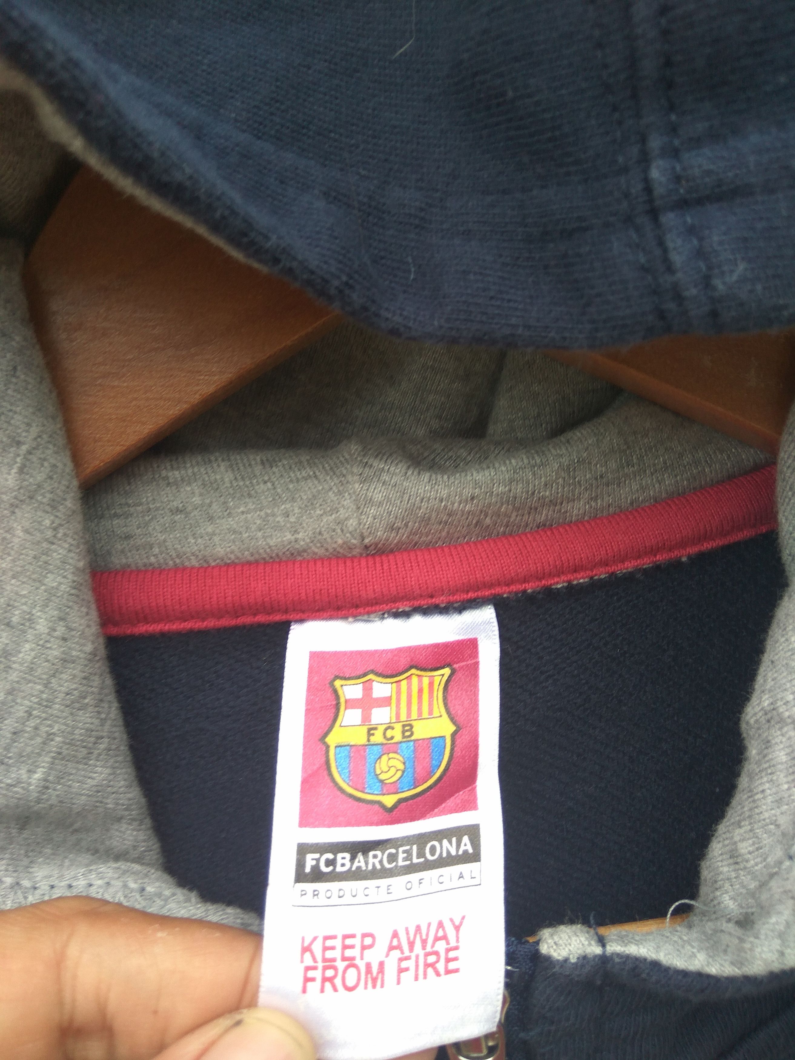 Other 🔥 Fc Barcelona zipper hoodies official merchandised Size US M / EU 48-50 / 2 - 4 Thumbnail