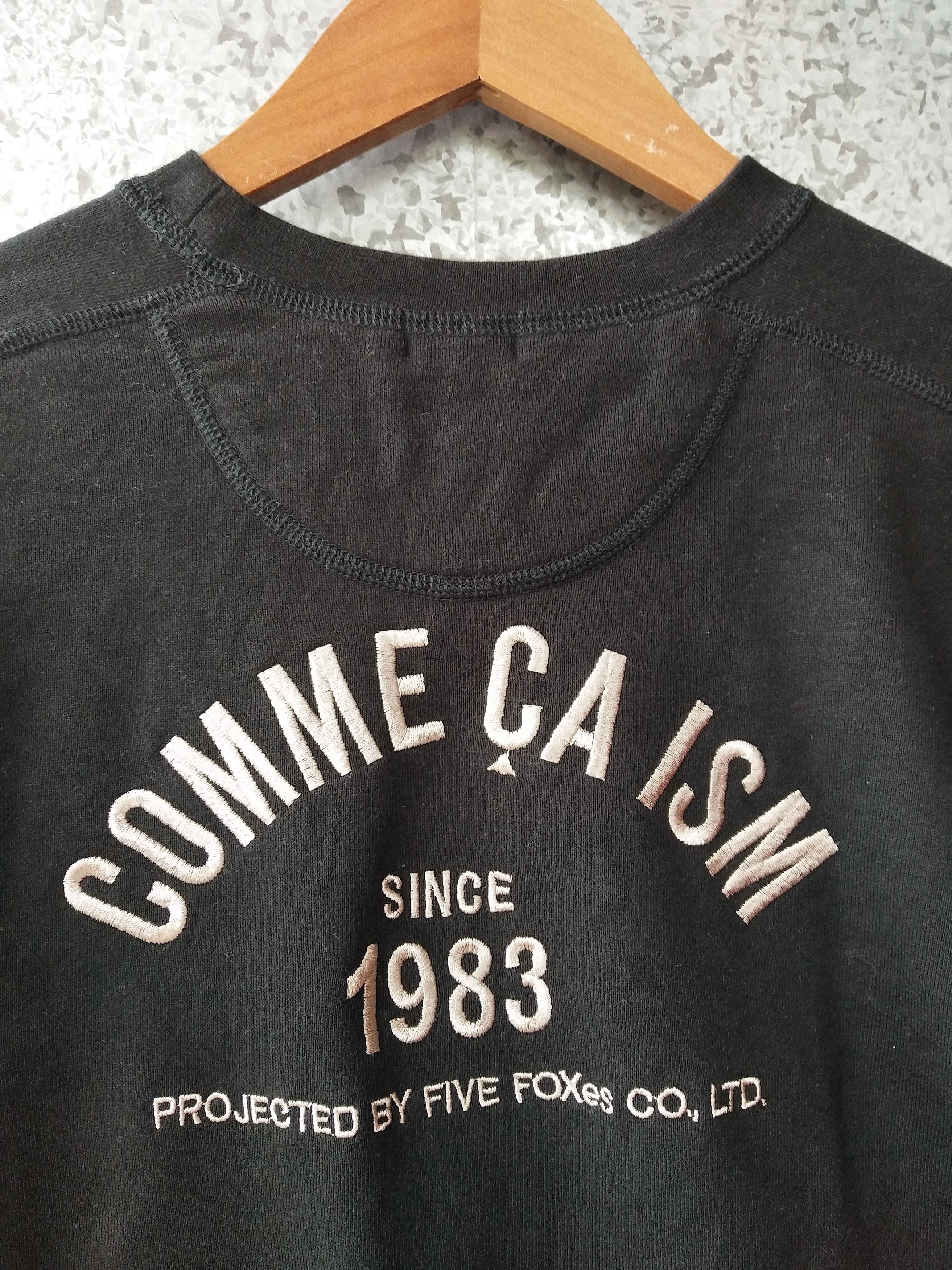 Comme Ca Ism 🔥 Comme Ca Ism sweatshirt spell out Size US M / EU 48-50 / 2 - 3 Thumbnail