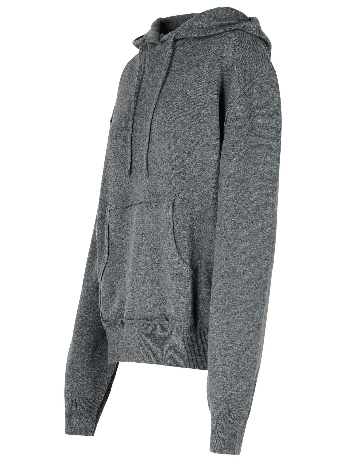 Maison Margiela MAISON MARGIELA Grey Wool Blend Sweater Size S / US 4 / IT 40 - 2 Thumbnail