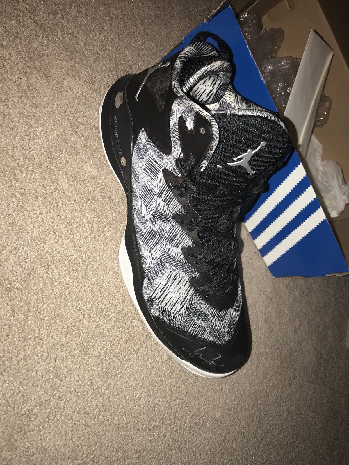 AUTOGRAPHED GAME WORN JOE JOHNSON JORDAN SUPERFLY NOT LEBRON NIKE