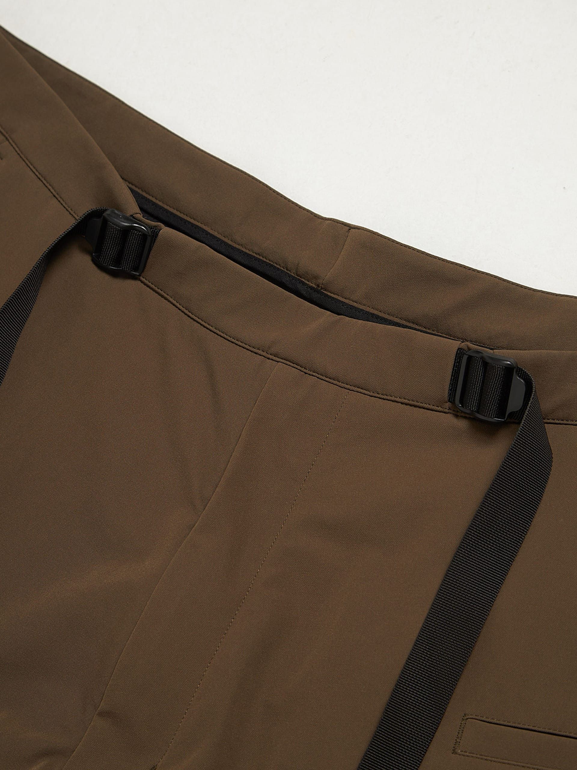 Acronym Khaki Polyamide Cargo Pants Size US 34 / EU 50 - 3 Thumbnail