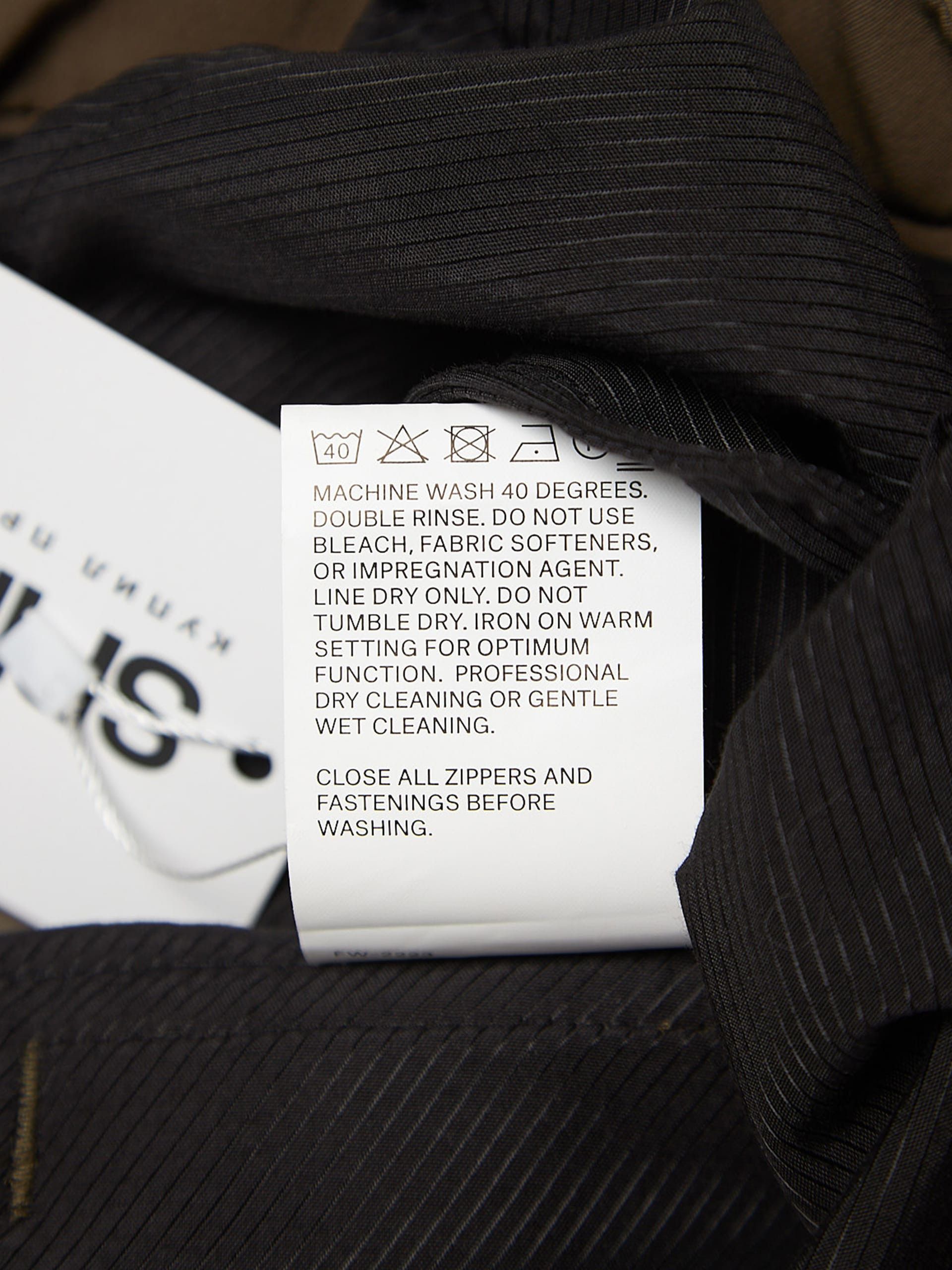 Acronym Khaki Polyamide Cargo Pants Size US 34 / EU 50 - 6 Thumbnail