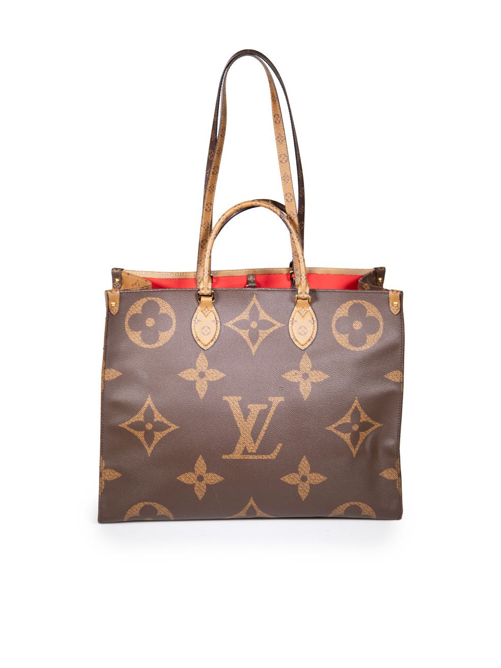 Louis Vuitton Brown OnTheGo GM Tote Bag Size ONE SIZE - 3 Thumbnail