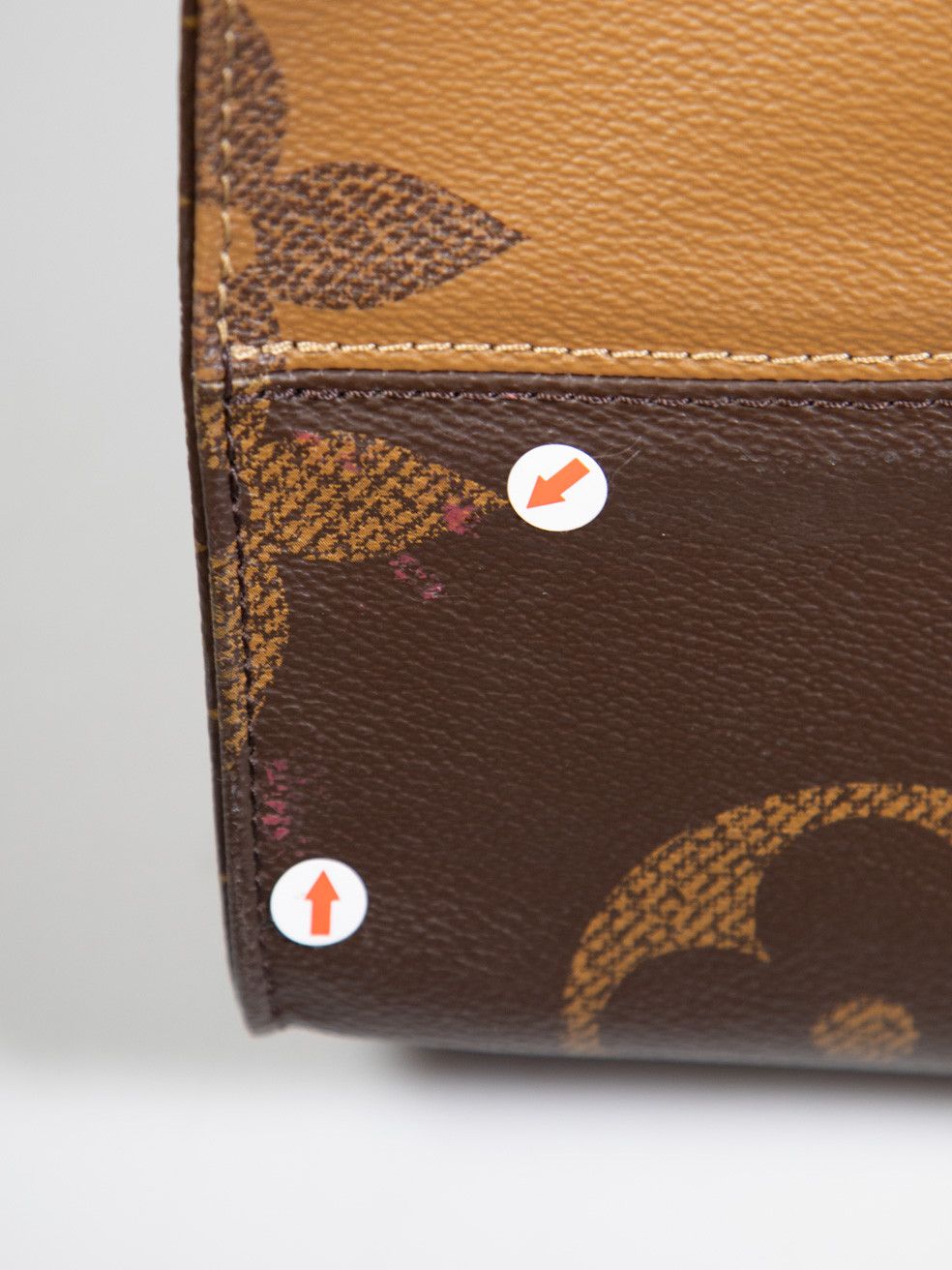Louis Vuitton Brown OnTheGo GM Tote Bag Size ONE SIZE - 13 Thumbnail