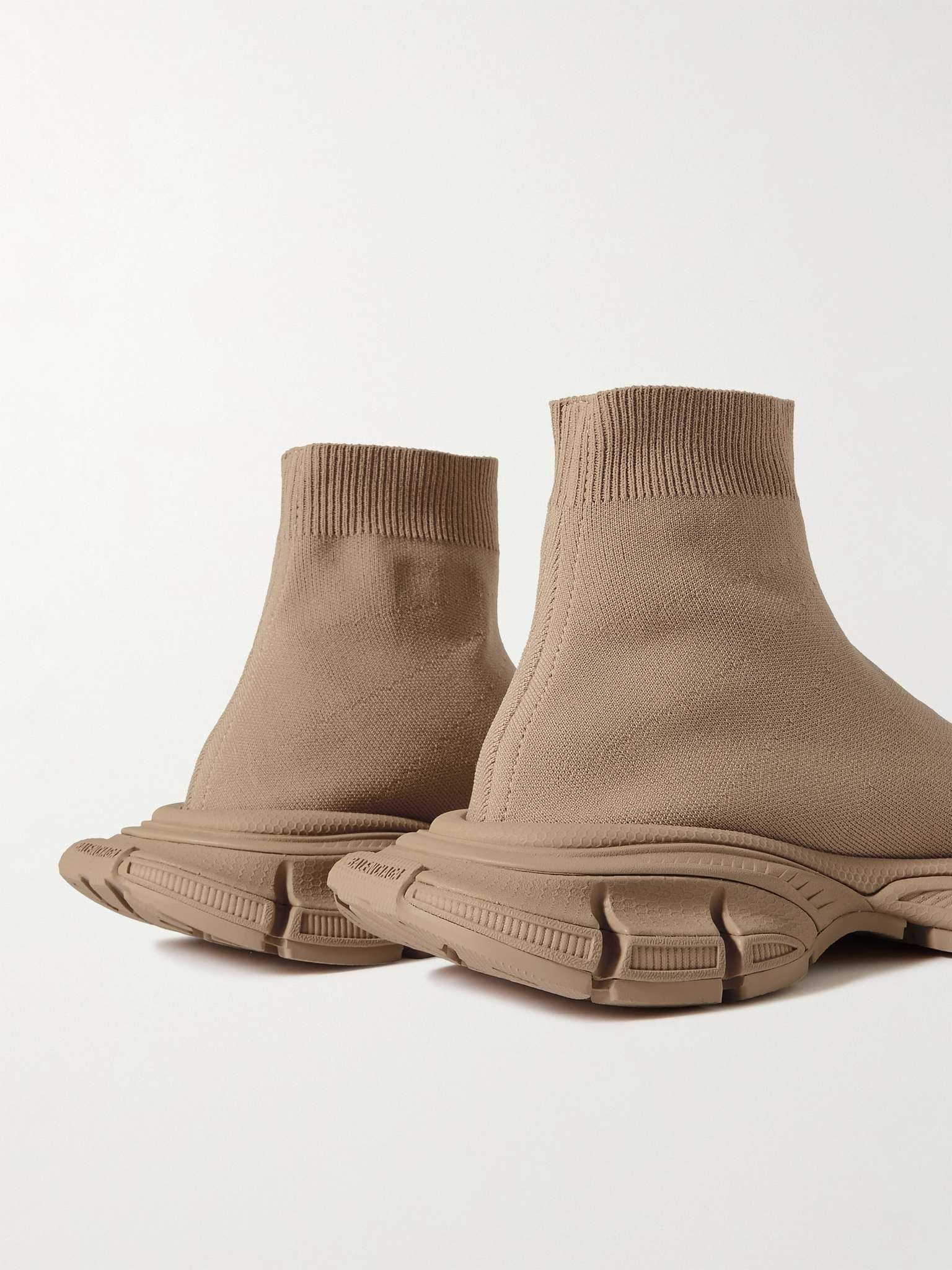 Balenciaga LIMITED TIME OFFER 3XL Sock Logo-Print Stretch-Knit Slip-On Sneakers Size US 10 / EU 43 - 3 Thumbnail