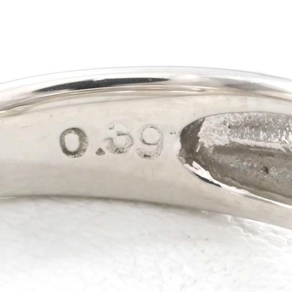 Other Other PT900 Platinum Diamond Ring 7.5 Metal Ring in Excellent Condition Size ONE SIZE - 7 Thumbnail