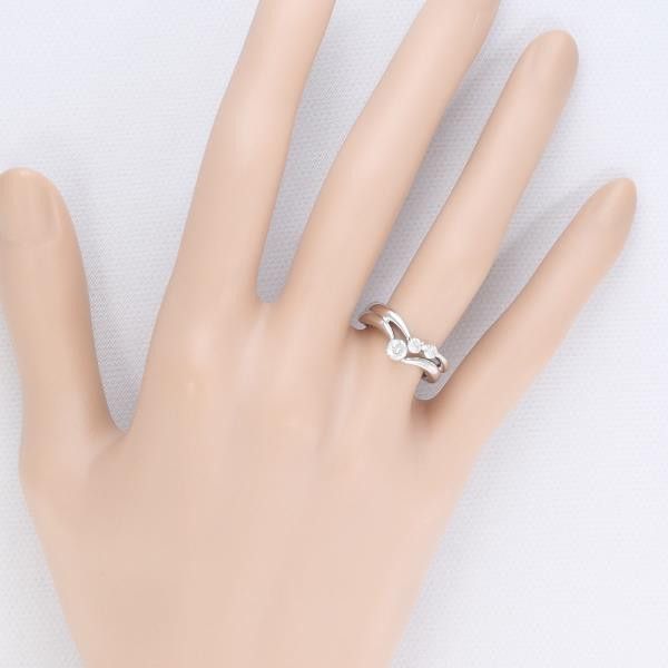Other Other PT900 Platinum Diamond Ring 7.5 Metal Ring in Excellent Condition Size ONE SIZE - 3 Thumbnail