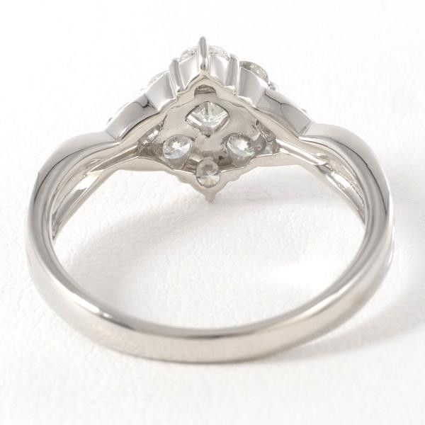 Other Other PT900 Platinum Diamond Ring Size 13 Metal Ring in Excellent Condition Size ONE SIZE - 4 Thumbnail