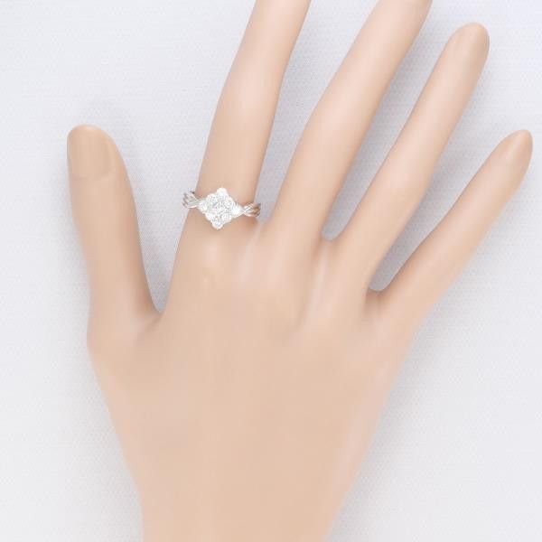 Other Other PT900 Platinum Diamond Ring Size 13 Metal Ring in Excellent Condition Size ONE SIZE - 3 Thumbnail
