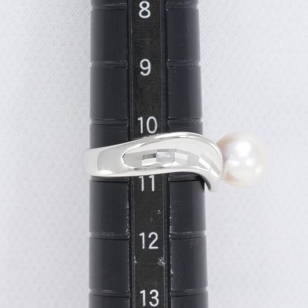 Other Other PT900 Platinum Pearl Ring Size 10.5 Metal Ring in Excellent Condition Size ONE SIZE - 5 Thumbnail