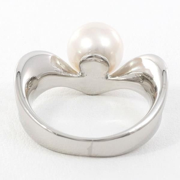 Other Other PT900 Platinum Pearl Ring Size 10.5 Metal Ring in Excellent Condition Size ONE SIZE - 4 Thumbnail