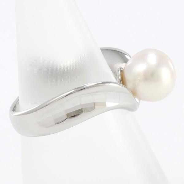 Other Other PT900 Platinum Pearl Ring Size 10.5 Metal Ring in Excellent Condition Size ONE SIZE - 2 Thumbnail