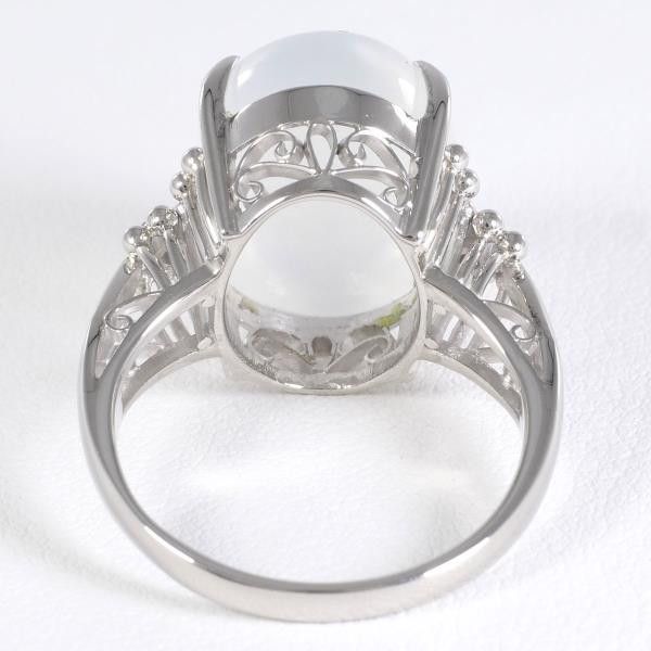 Other Other PT900 Platinum Moonstone Ring Metal Ring in Excellent Condition Size ONE SIZE - 5 Thumbnail