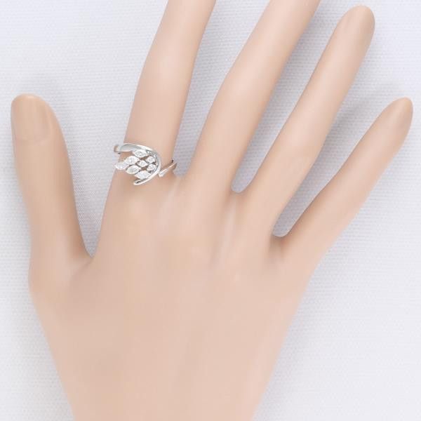 Other Other PT900 Platinum Diamond Ring 11 Metal Ring in Excellent Condition Size ONE SIZE - 3 Thumbnail