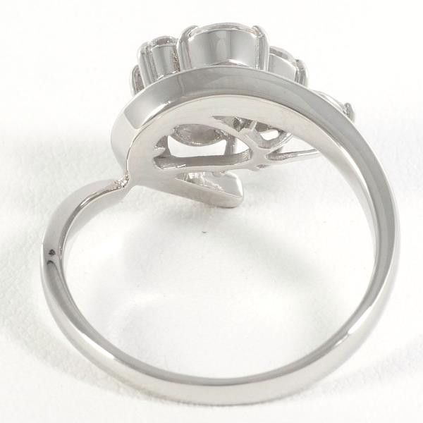 Other Other PT900 Platinum Diamond Ring 11 Metal Ring in Excellent Condition Size ONE SIZE - 4 Thumbnail
