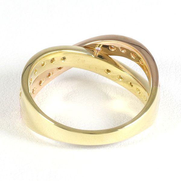 Other Other K18 Yellow Gold Pink Sapphire Ring 11.5 Metal Ring in Excellent Condition Size ONE SIZE - 4 Thumbnail
