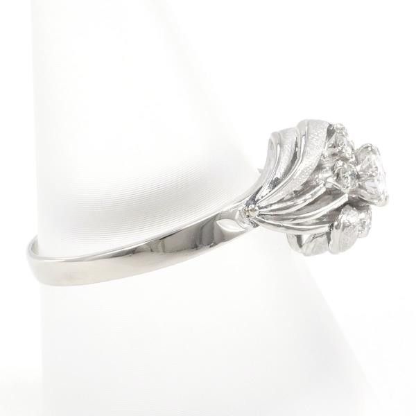 Other Other PT Platinum Diamond Ring 15 Metal Ring in Excellent Condition Size ONE SIZE - 2 Thumbnail