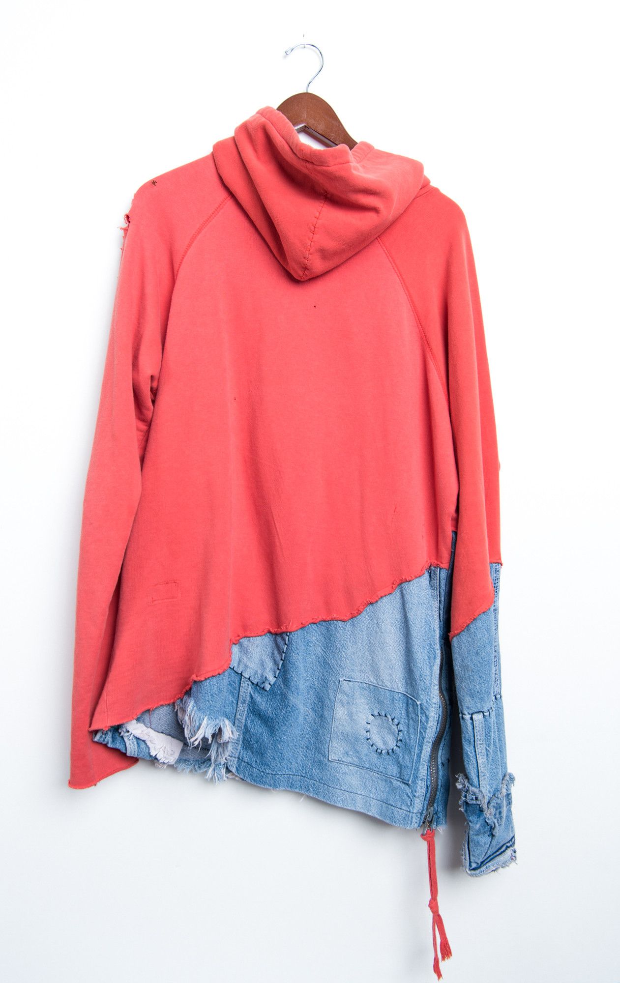 Greg Lauren GREG LAUREN 50/50 DENIM DESTROYED PATCHWORK bandana Size US S / EU 44-46 / 1 - 11 Thumbnail