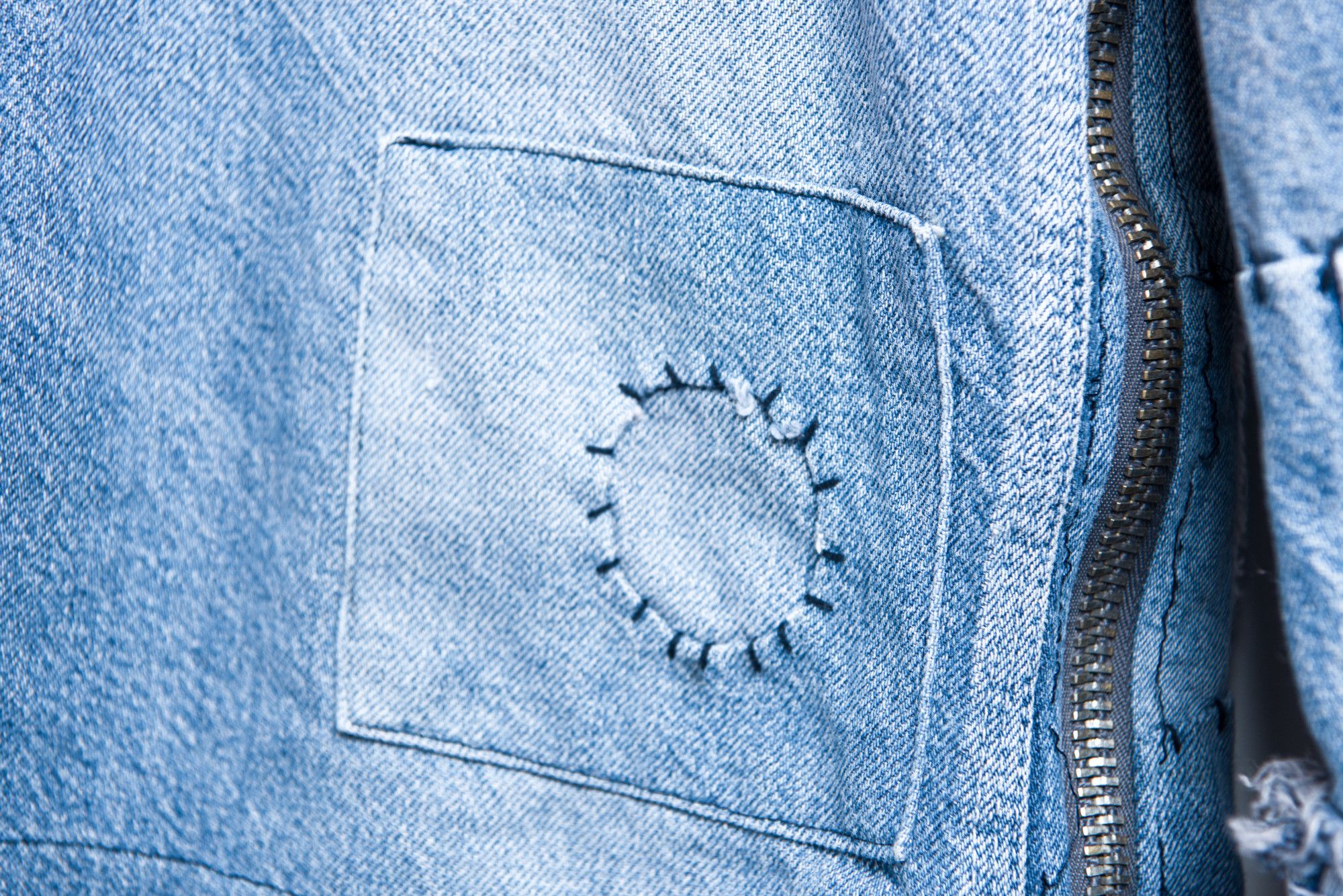 Greg Lauren GREG LAUREN 50/50 DENIM DESTROYED PATCHWORK bandana Size US S / EU 44-46 / 1 - 13 Thumbnail