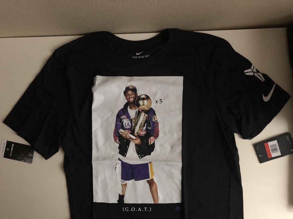 Kobe sales goat shirt