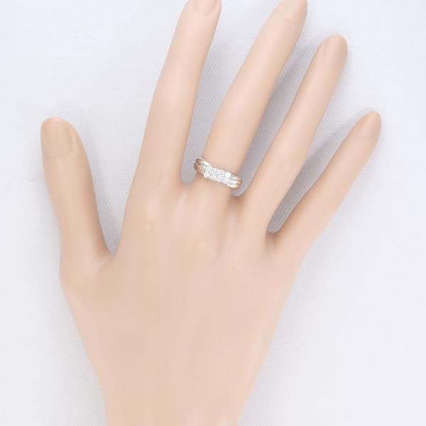 Other Other PT900 Platinum Diamond Ring Size 8 Metal Ring in Excellent Condition Size ONE SIZE - 3 Thumbnail