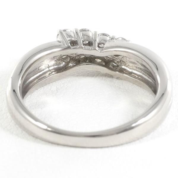 Other Other PT900 Platinum Diamond Ring Size 8 Metal Ring in Excellent Condition Size ONE SIZE - 4 Thumbnail