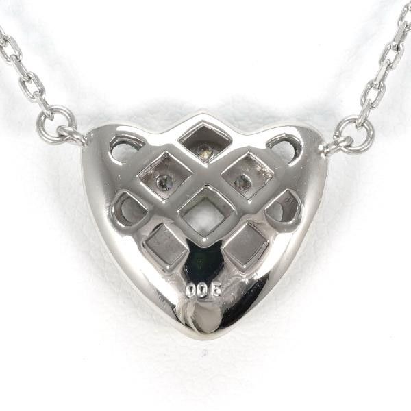 Other Other PT850 Platinum Diamond Necklace Metal Necklace in Excellent Condition Size ONE SIZE - 4 Thumbnail