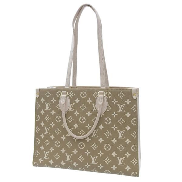 Louis Vuitton Louis Vuitton Onthego MM Leather Tote Bag M46060 in Great Condition Size ONE SIZE - 2 Thumbnail