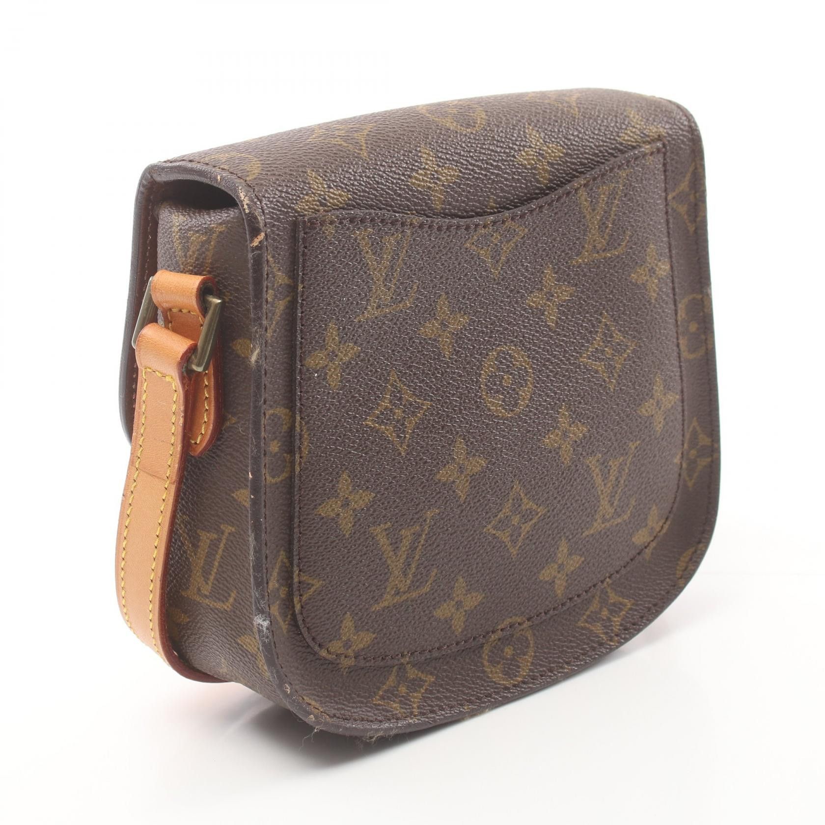 Louis Vuitton Louis Vuitton Monogram Mini Saint Cloud Canvas Shoulder Bag M51244 in Good Condition Size ONE SIZE - 2 Thumbnail