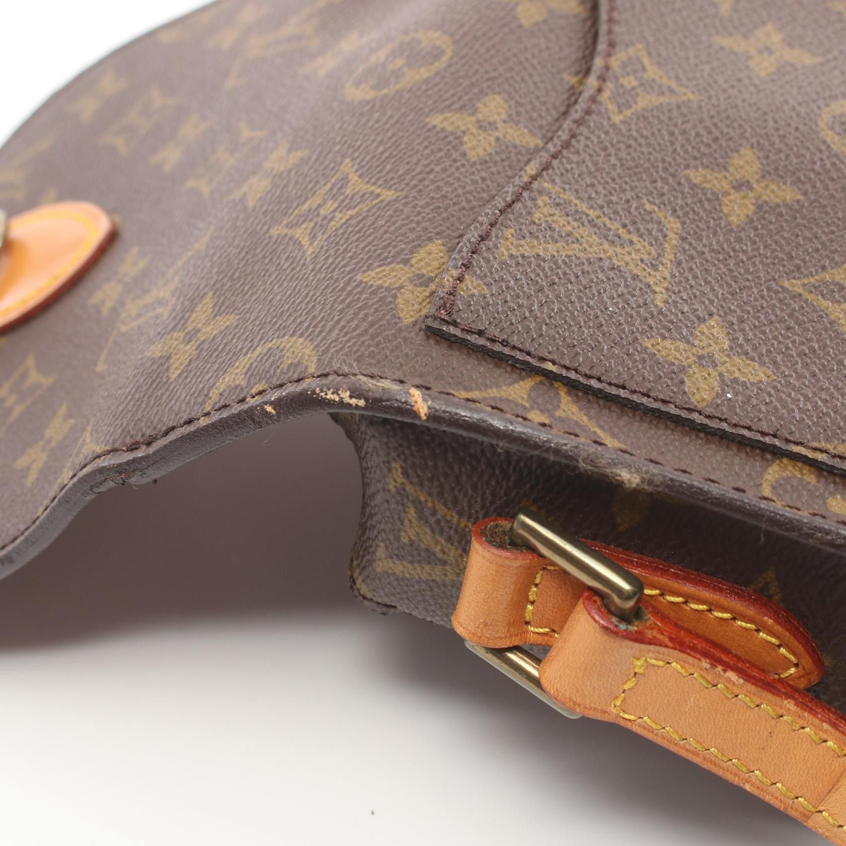 Louis Vuitton Louis Vuitton Monogram Mini Saint Cloud Canvas Shoulder Bag M51244 in Good Condition Size ONE SIZE - 11 Thumbnail
