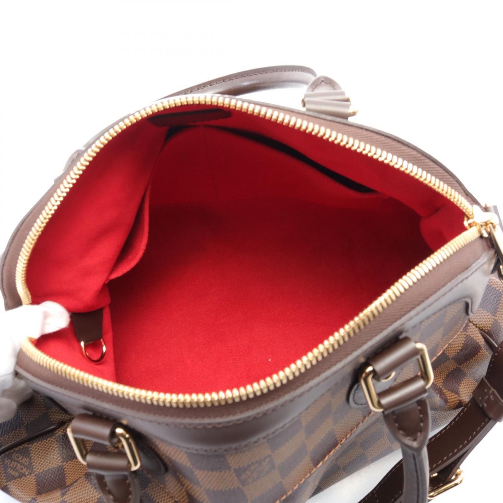 Louis Vuitton Louis Vuitton Damier Ebene Trevi PM Canvas Handbag N51997 in Great Condition Size ONE SIZE - 3 Thumbnail