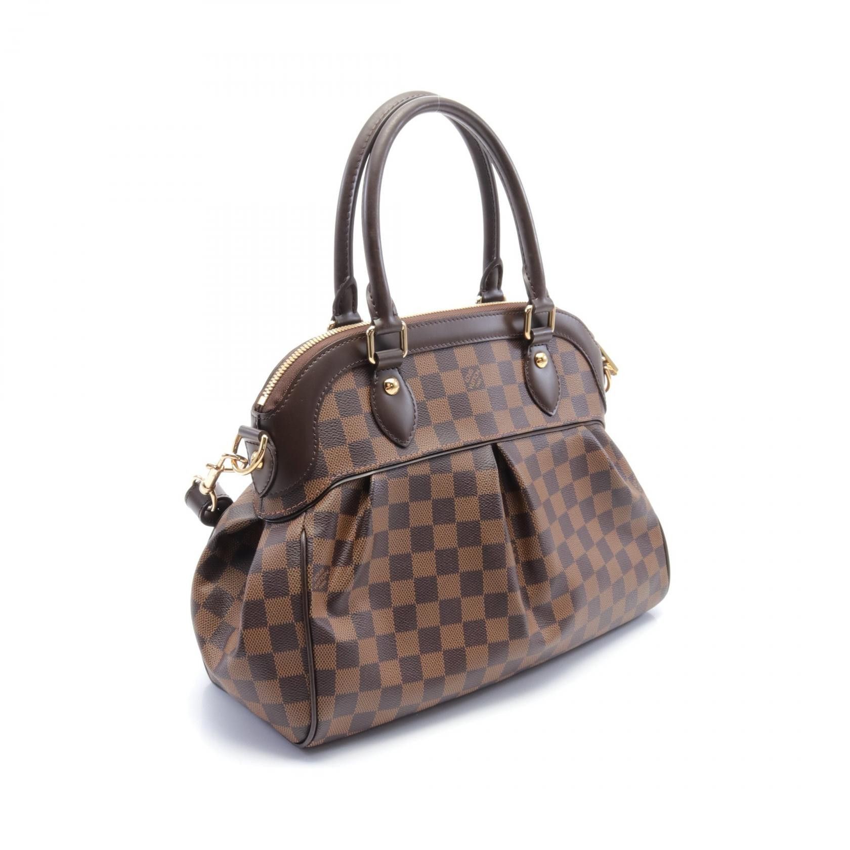 Louis Vuitton Louis Vuitton Damier Ebene Trevi PM Canvas Handbag N51997 in Great Condition Size ONE SIZE - 2 Thumbnail