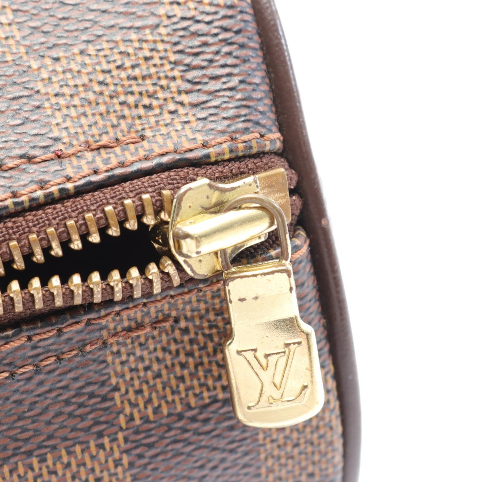 Louis Vuitton Louis Vuitton Damier Ebene Papillon PM Canvas Handbag N51304 in Great Condition Size ONE SIZE - 5 Thumbnail