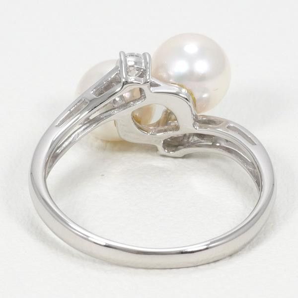 Other Other PT950 Platinum Pearl Ring Size 9 Metal Ring in Excellent Condition Size ONE SIZE - 4 Thumbnail