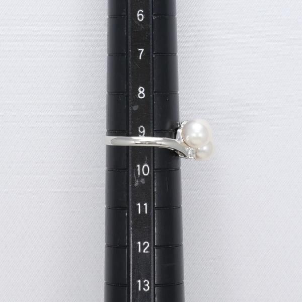 Other Other PT950 Platinum Pearl Ring Size 9 Metal Ring in Excellent Condition Size ONE SIZE - 5 Thumbnail