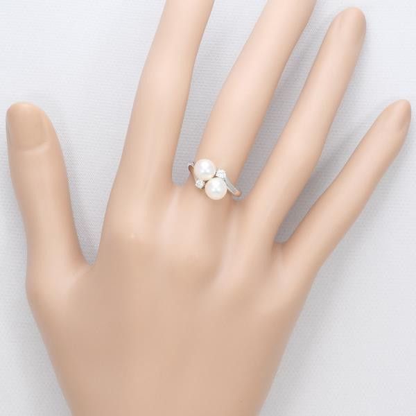 Other Other PT950 Platinum Pearl Ring Size 9 Metal Ring in Excellent Condition Size ONE SIZE - 3 Thumbnail