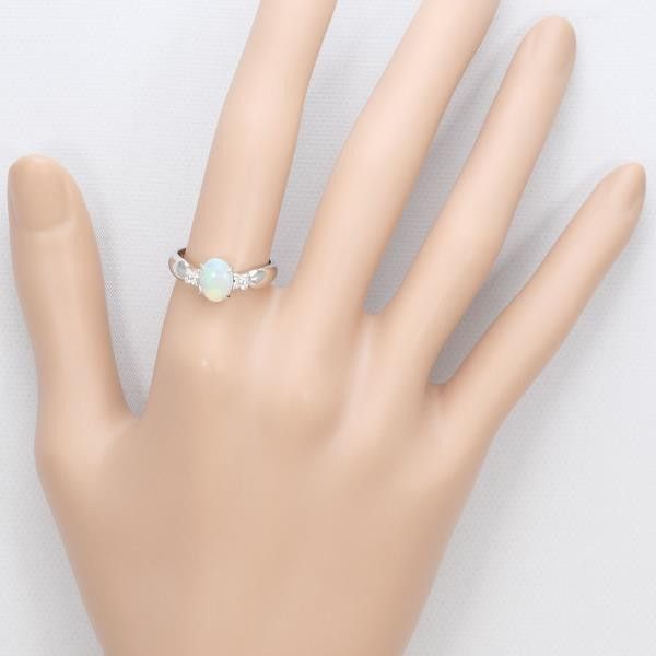 Other Other PT900 Platinum Opal Ring Size 13 Metal Ring in Excellent Condition Size ONE SIZE - 3 Thumbnail