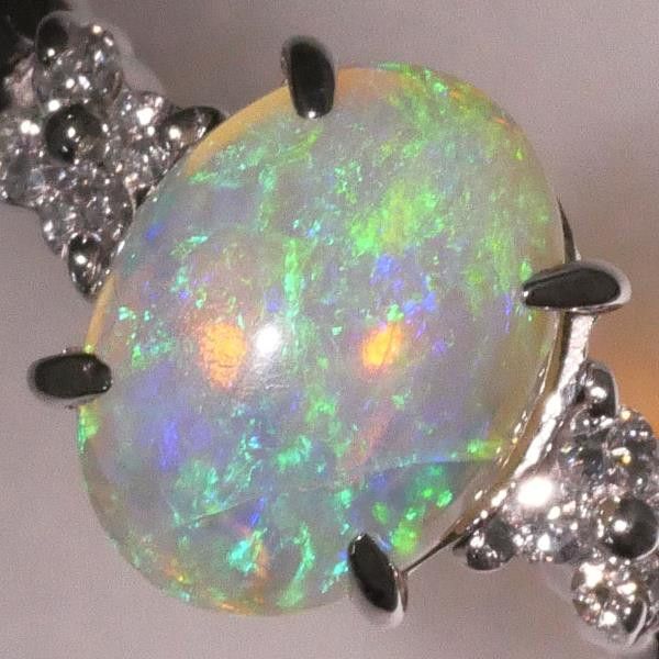 Other Other PT900 Platinum Opal Ring Size 13 Metal Ring in Excellent Condition Size ONE SIZE - 8 Thumbnail