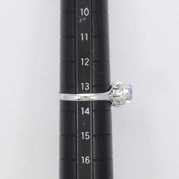 Other Other PT900 Platinum Sapphire Ring 13.5 Metal Ring in Excellent Condition Size ONE SIZE - 5 Thumbnail