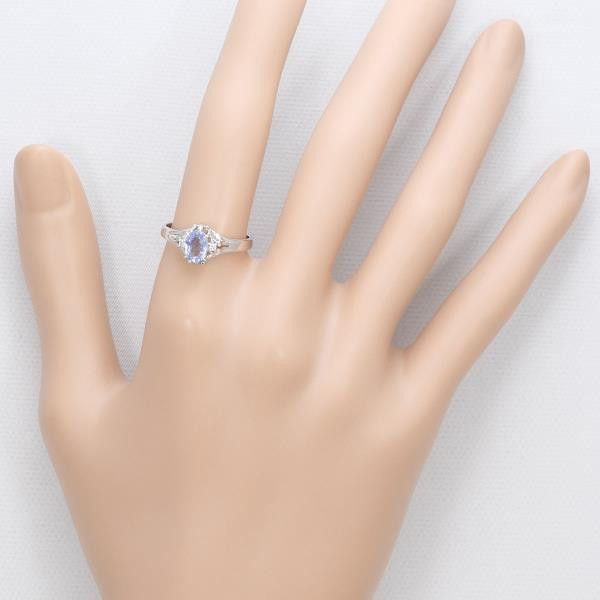 Other Other PT900 Platinum Sapphire Ring 13.5 Metal Ring in Excellent Condition Size ONE SIZE - 3 Thumbnail