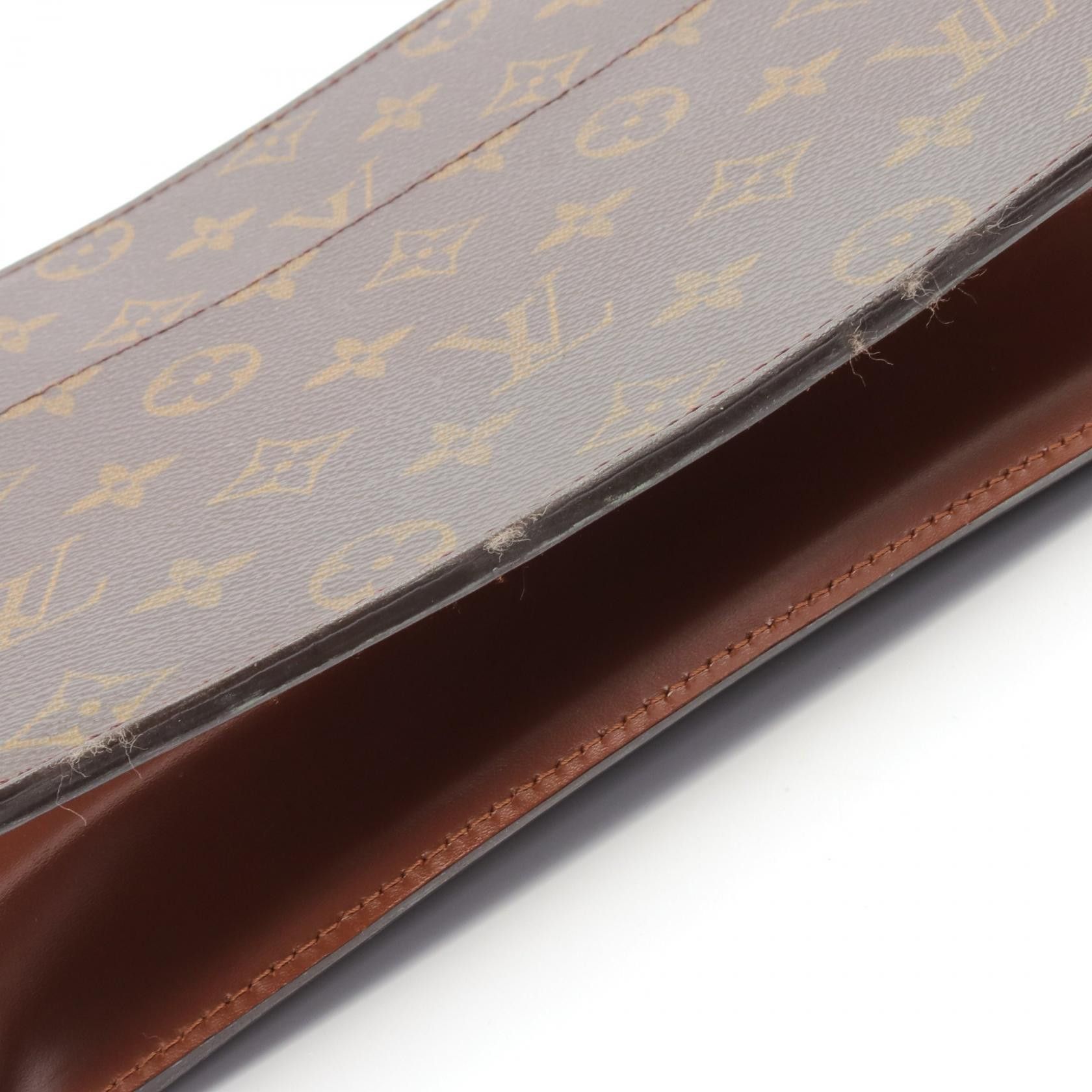 Louis Vuitton Louis Vuitton Monogram Pochette Homme Canvas Clutch Bag M51795 in Very Good Condition Size ONE SIZE - 6 Thumbnail