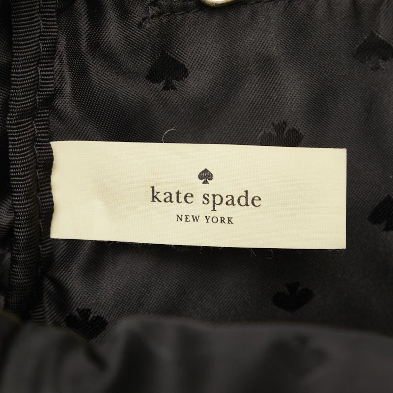 Kate Spade Kate Spade Kate Spade Nylon Backpack WKRU5913 Black Canvas Backpack WKRU5913 in Very Good Condition Size ONE SIZE - 8 Thumbnail