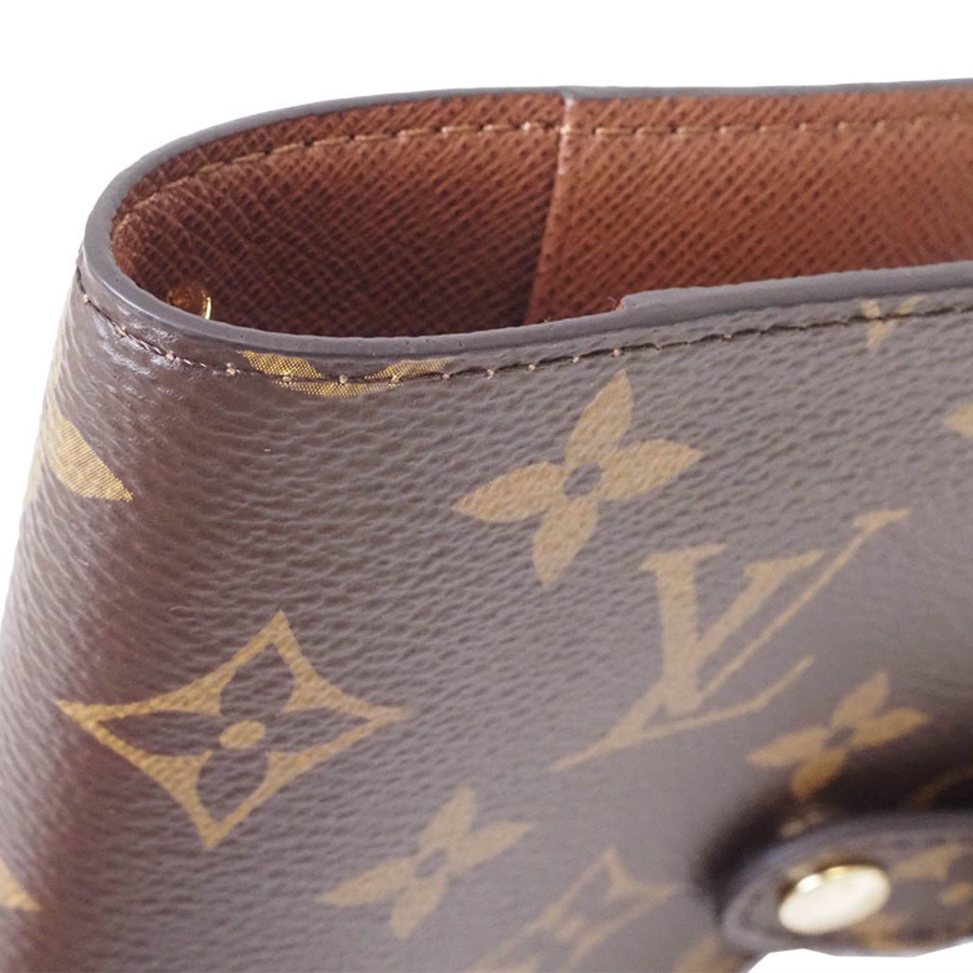 Louis Vuitton Louis Vuitton Agenda PM Monogram R20005 Women's Canvas Diary Cover LOUIS VUITTON Size ONE SIZE - 4 Thumbnail
