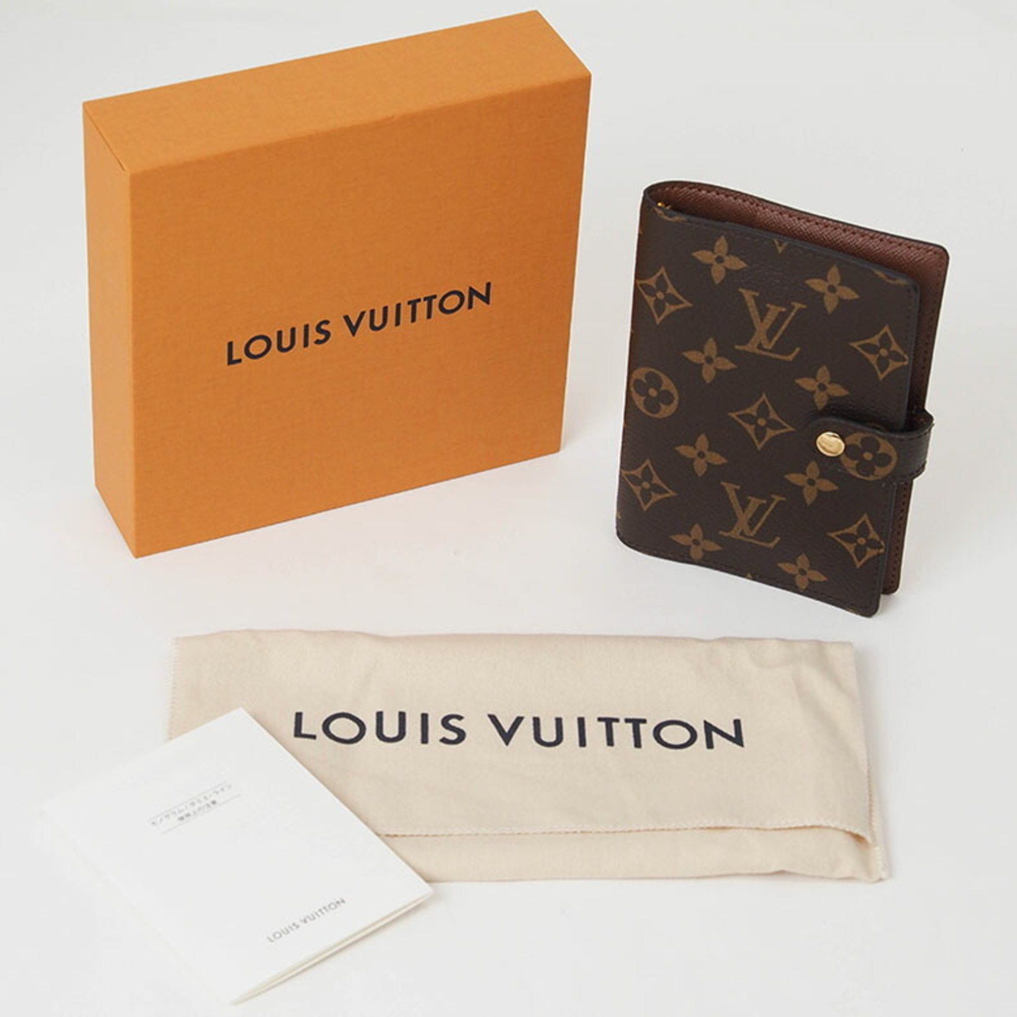 Louis Vuitton Louis Vuitton Agenda PM Monogram R20005 Women's Canvas Diary Cover LOUIS VUITTON Size ONE SIZE - 11 Thumbnail