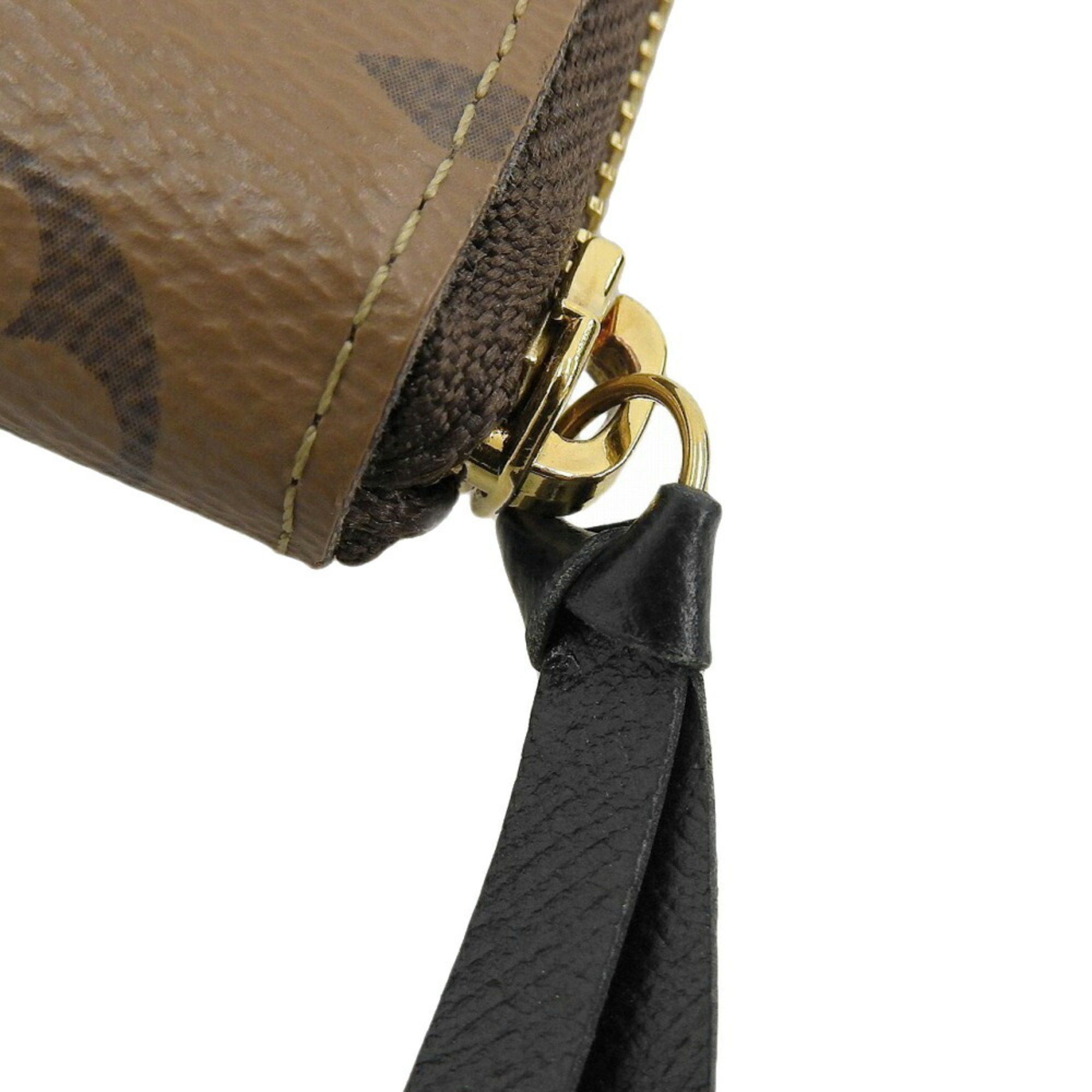 Louis Vuitton Louis Vuitton Monogram Reverse Portefeuille Clemence M82336 Round Long Wallet Size ONE SIZE - 6 Thumbnail