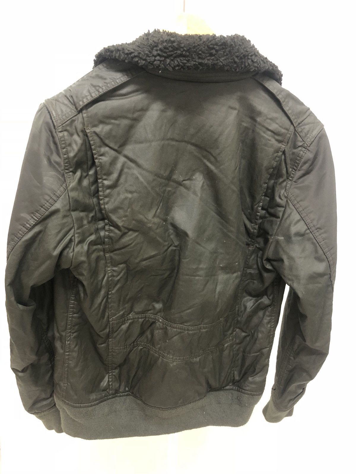 Uniqlo Japanese Brand Uniqlo Waxed Jacket Size US M / EU 48-50 / 2 - 2 Thumbnail