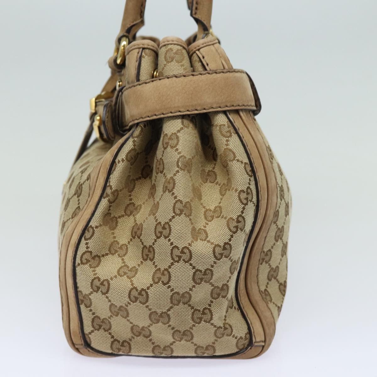 Gucci Gg Running Beige Canvas Handbag (Pre-Owned) Size ONE SIZE - 8 Thumbnail